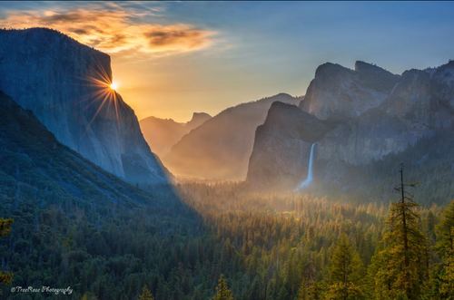 Sunrise at Tunnel View