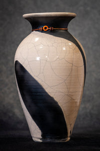Black and White X-Large Vase