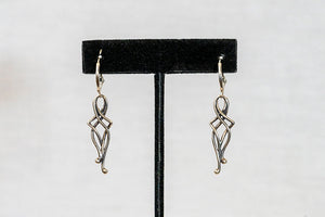 Sterling Silver Cast Earrings (E20)