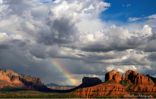 Rainbow Over Sedona