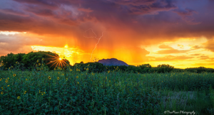 Stormy Sunset Drama