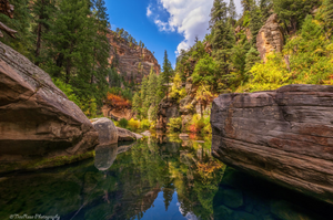 West Clear Creek Autumn Reflections