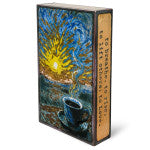 Load image into Gallery viewer, “Houston Llew Spiritile #303 Rise from Evermore Collection, enamel on copper collectible art, inspirational Spiritile wall piece.”