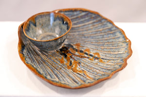 Shell Chip/Dip Dish