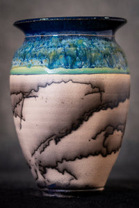Vase- Blue Glaze