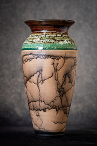 X-Large Vase- Green Glaze