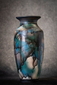 Skinny Vase-  Sea Foam (Not Glazed)