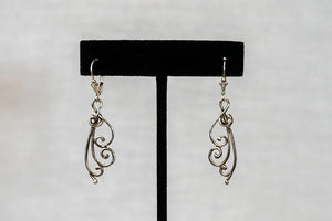 Sterling Silver Cast Earrings (E25)