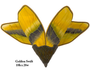 Original Golden Swift Silk Sconce
