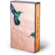 Load image into Gallery viewer, Wing It Spiritile by Houston Llew displayed in a home décor setting, perfect for collectors and whimsical inspirational gifts.